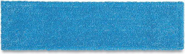 Main image of Adaptable Flat Mop Pads Microfiber 19.5 x 5.5 Blue 2132427