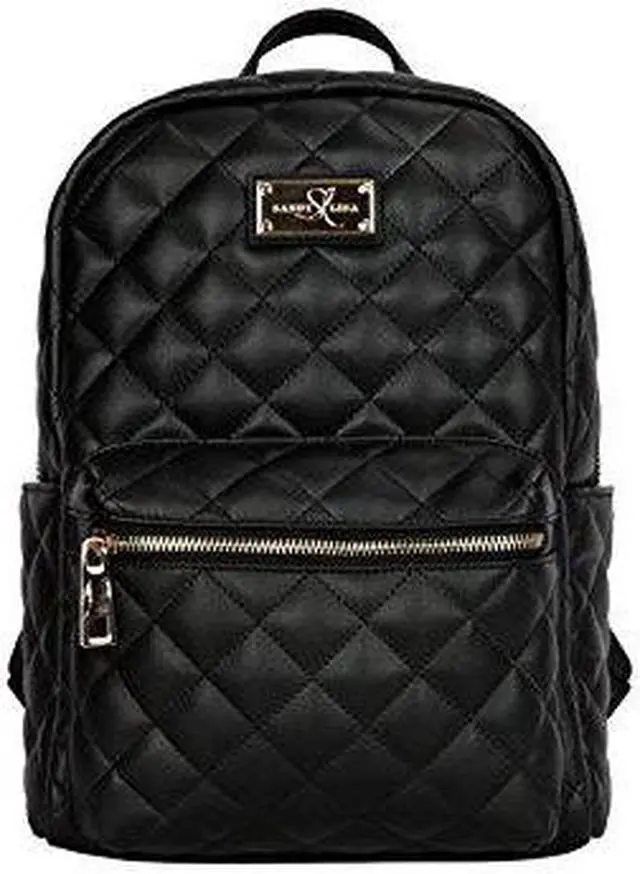 Main image of Sandy Lisa St. Tropez 15.6" Laptop Backpack Black SLSTPBPBK15