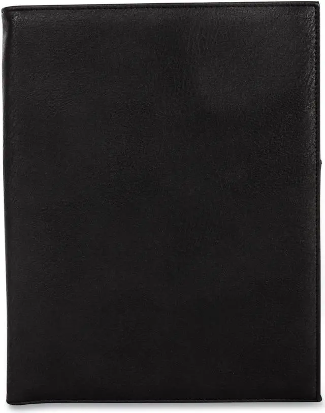 Main image of Bond Street Faux-Leather Padfolio Black WRC5042BS-BLACK