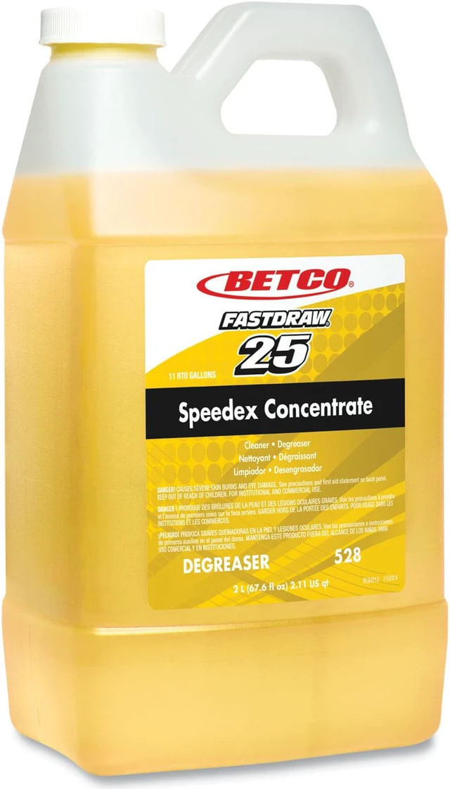 Main image of Betco Speedex FastDraw 25 Concentrate Degreaser Lemon 67.6 oz 4/Carton 5284700