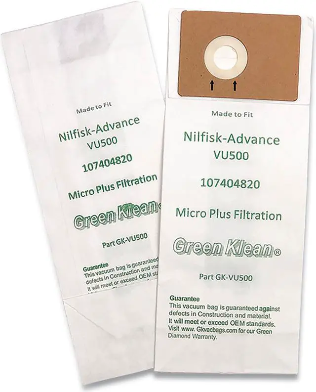 Main image of Replacement Vacuum Bags Fits Advance VU500 10/Pack GKVU500P