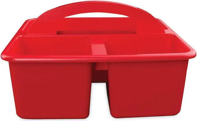 Main image of Deflecto Antimicrobial Creativity Storage Caddy Red 39505RED