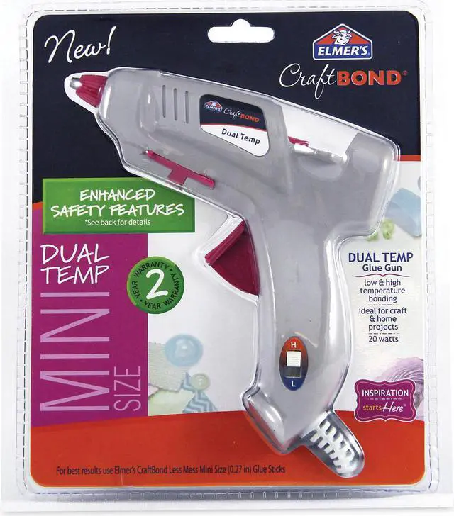 Main image of Elmer's Mini Hot Glue Gun 20 W E6049