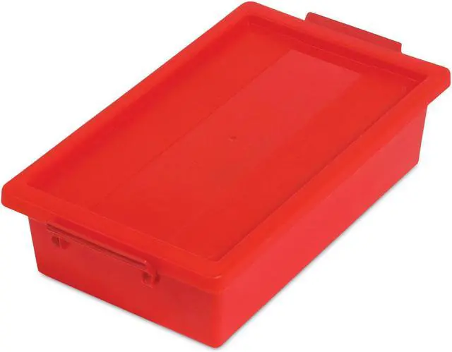 Main image of Deflecto Little Artist Antimicrobial 2.5 Qt Tote Red 39513RED