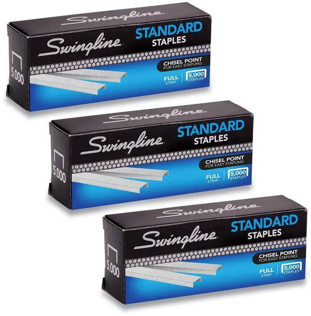Main image of Swingline S.F. 1 Standard Staples Steel 5000/Box 3 Boxes/Pack S7035104