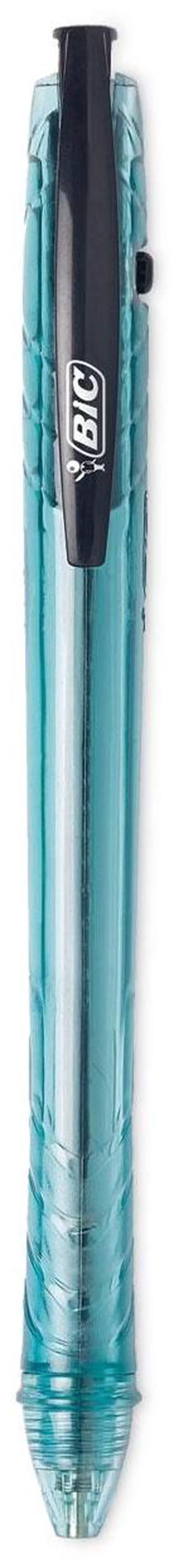 Main image of BIC ReVolution Ocean Bound Ballpoint Pen Retractable 1 mm Black 12Pk BPRR11BK
