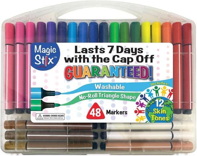 Main image of Magic Stix Markers Fine Bullet Tip Assorted Colors 48/Pack 390