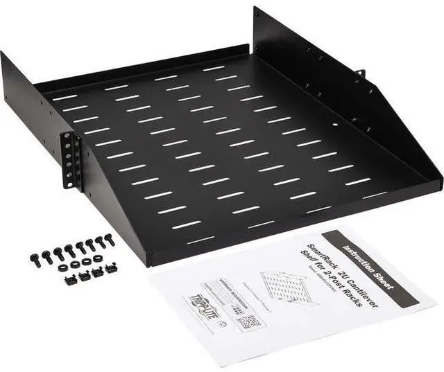 Main image of Tripp Lite 2U SmartRack Universal-Mount Steel Vented Rack Shelf SRSHELF2PUNIV