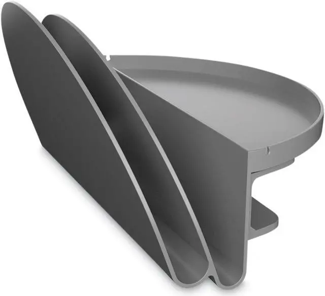 Main image of Deflect-O Standing Desk Plastic File Organizer Gray (400003)