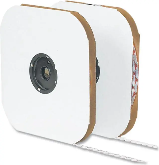 Alt view image 2 of 2 - VELCRO Brand Velcro Tape Individual Dots Loop 5/8" White 1200/Case VEL173