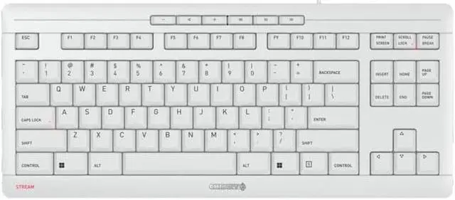 Alt view image 12 of 13 - CHERRY JK-8600US-0 Stream Keyboard TKL Gaming Keyboard