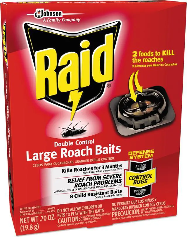 Alt view image 4 of 5 - Roach Baits 0.7 oz Box 6/Carton 697330