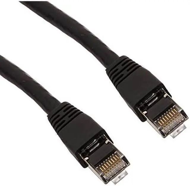 Alt view image 6 of 10 - Monoprice Cat6A Ethernet Patch Cable - 50 Feet - Black | Network Internet Cord - RJ45, 550Mhz, STP, Pure Bare Copper Wire, 10G, 26AWG