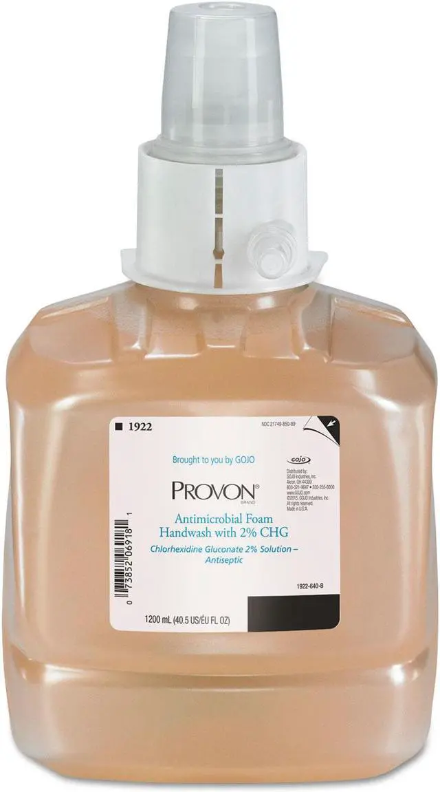 Alt view image 9 of 9 - PROVON 1922-02 1200 ml Liquid Hand Soap Refill Cartridge, PK 2
