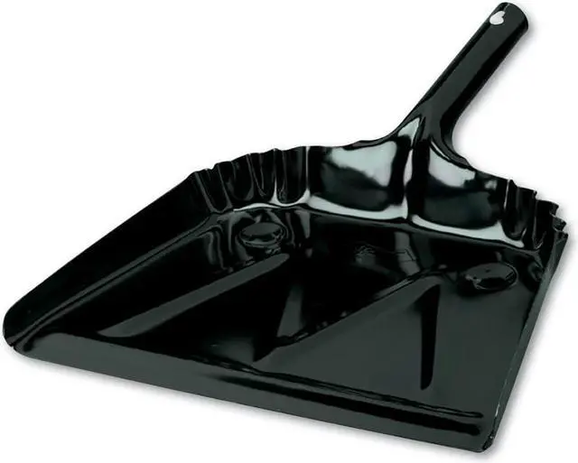Alt view image 7 of 9 - C-(Whi 7)C-Dust Pan, 16Etal 20 Guage, Black