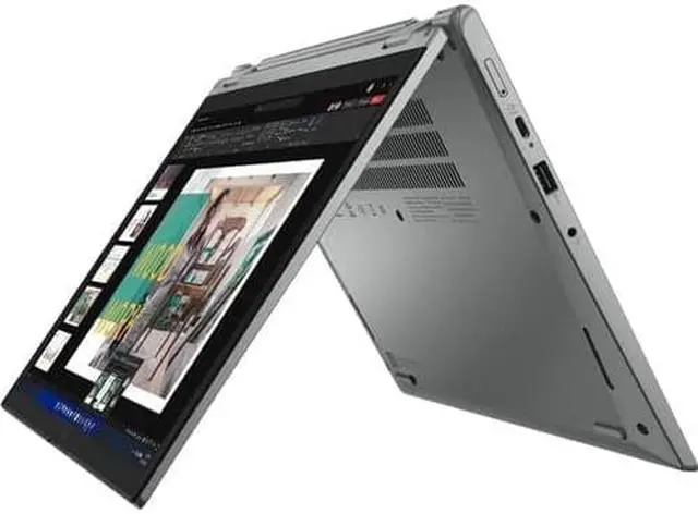 Alt view image 6 of 15 - Lenovo ThinkPad L13 Yoga Gen 3 21B5003TUS 13.3" Touchscreen Convertible 2 in 1 Notebook - WUXGA - 1920 x 1200 - Intel Core i5 12th Gen i5-1245U Deca-core (10 Core) - 8 GB Total RAM - 8 GB On-boar