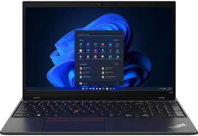 Main image of Lenovo ThinkPad L15 Gen 3 21C30095US 15.6" Notebook - Full HD - 1920 x 1080 - Intel Core i7 12th Gen i7-1255U Deca-core (10 Core) 1.70 GHz - 16 GB Total RAM - 256 GB SSD - Thunder Black - Intel C