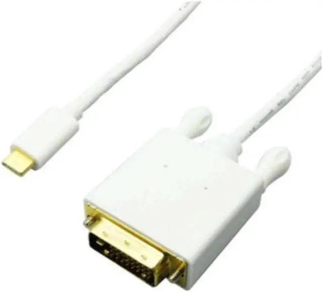 Alt view image 2 of 5 - 4Xem Usb-C To Dvi Cable - 6Ft- White