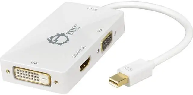Alt view image 17 of 20 - SIIG CB-DP1H11-S1 Mini DisplayPort 1.2 to HDMI