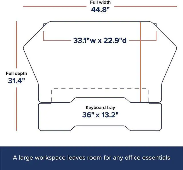 Alt view image 15 of 20 - Ergotron WorkFit-TX Standing Desk Converter, Sit-Stand Desk Workstation - Height-Adjustable Keyboard (33-467-921)