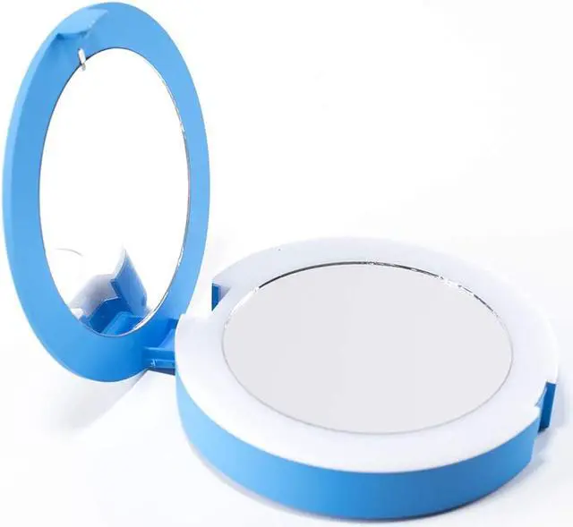 Alt view image 2 of 8 - Cipe Mirror Compact Waterprint 5,000mah Powerbank Portable Charger