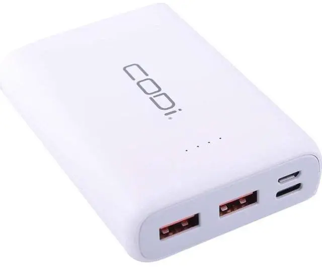 Alt view image 8 of 8 - Codi 10000 mAh Powerbank w QC A03031
