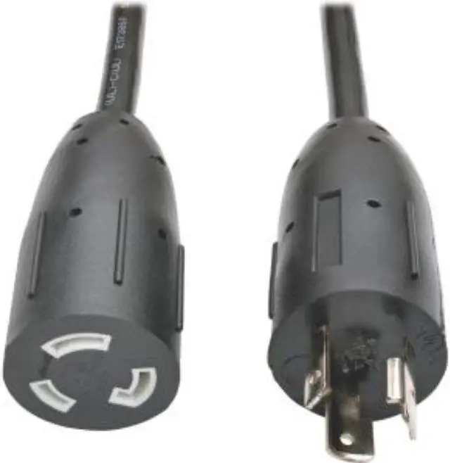 Alt view image 7 of 11 - Tripp Lite Heavy-Duty Power Extension Cord, 20A, 12AWG (NEMA L5-20P to NEMA L5-20R), Locking Connectors, 6 ft. (P046-006-LL)