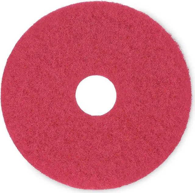 Alt view image 3 of 14 - Standard 15-Inch Diameter Buffing Floor Pads, Red BWK4015RED