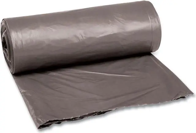 Alt view image 3 of 7 - Boardwalk 3036SH Low-Density Can Liners, 20-30 gal, .95mil, 30w x 36h, Gray, 25/Roll, 4 Rolls/Carton, 1 Carton