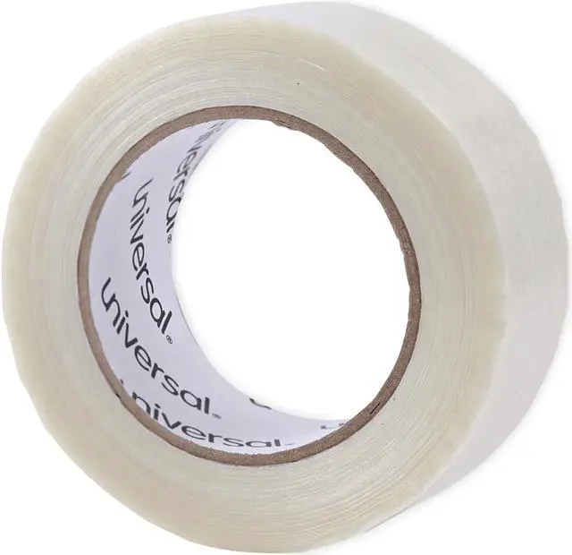 Alt view image 3 of 10 - UNIVERSAL 110# Utility Grade Filament Tape 48mm x 54.8m 3" Core Clear 30048