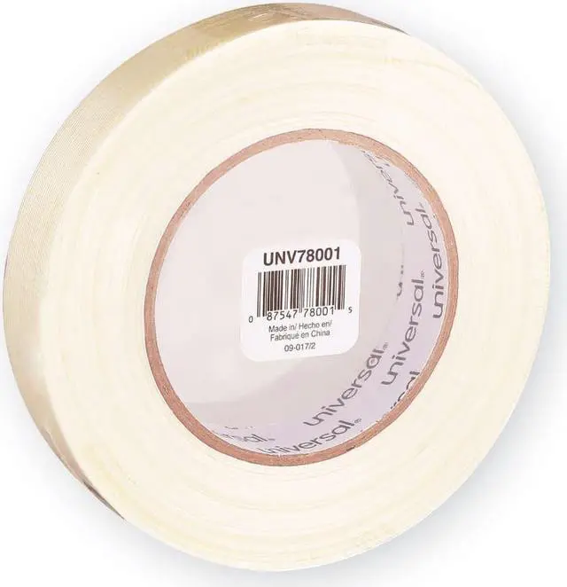 Alt view image 3 of 11 - Universal 165# Medium Grade Filament Tape 24mm x 54.8m 3" Core Clear 78001