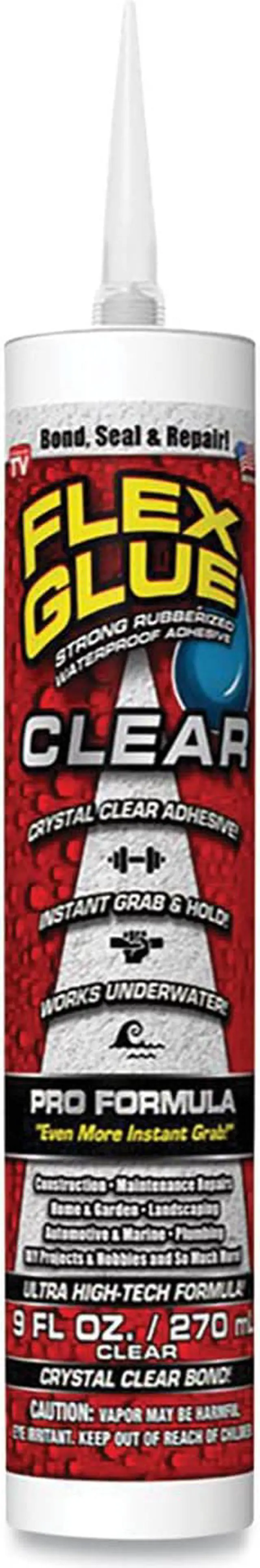 Alt view image 2 of 2 - Flex Seal Flex Glue 9 oz. Clear (GFSCLRR09)