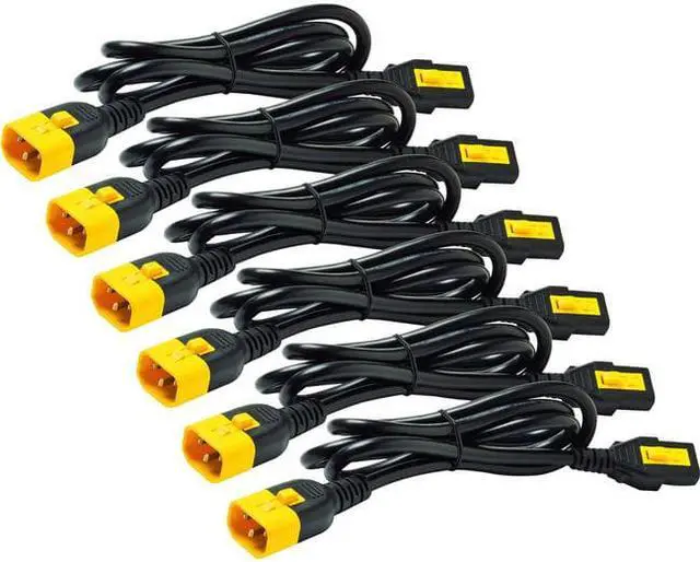 Alt view image 8 of 11 - 0.6M POWER CORD KIT 6EA LOCKING