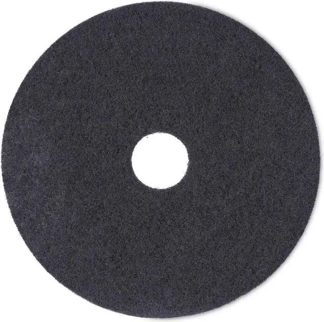 Alt view image 3 of 11 - Stripping Floor Pads, 18" Diameter, Black, 5/Carton 4018BLA