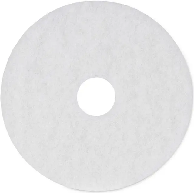 Alt view image 3 of 5 - Boardwalk PAD 4016 WHI BWK4016WHI Standard 16" Diameter Polishing Floor Pads, White (Pack of 5)