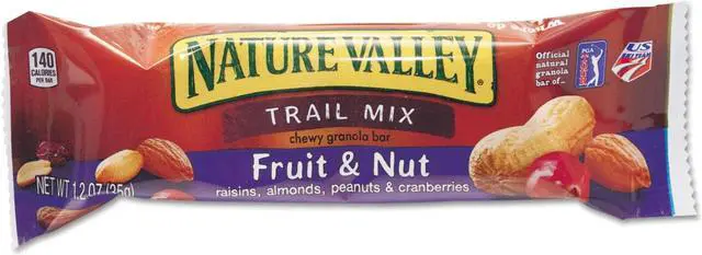 Main image of Granola Bars, Chewy Trail Mix Cereal, 1.2 oz Bar, 16/Box SN1512