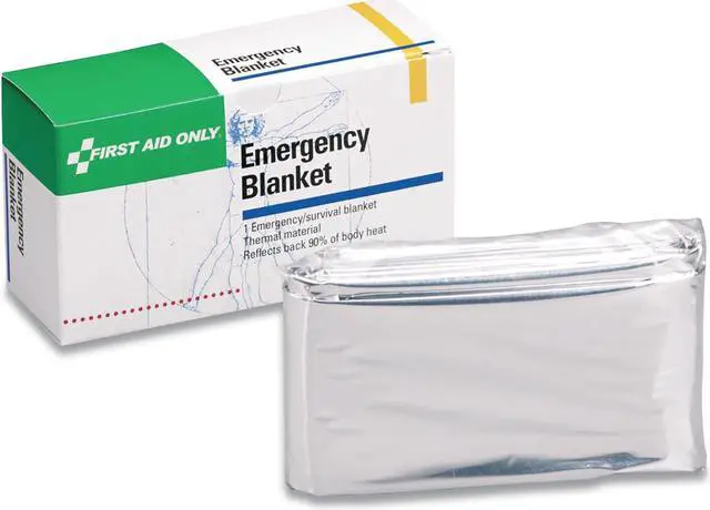 Main image of First Aid Only Aluminized Emergency Blanket 52" x 84" 21005B502