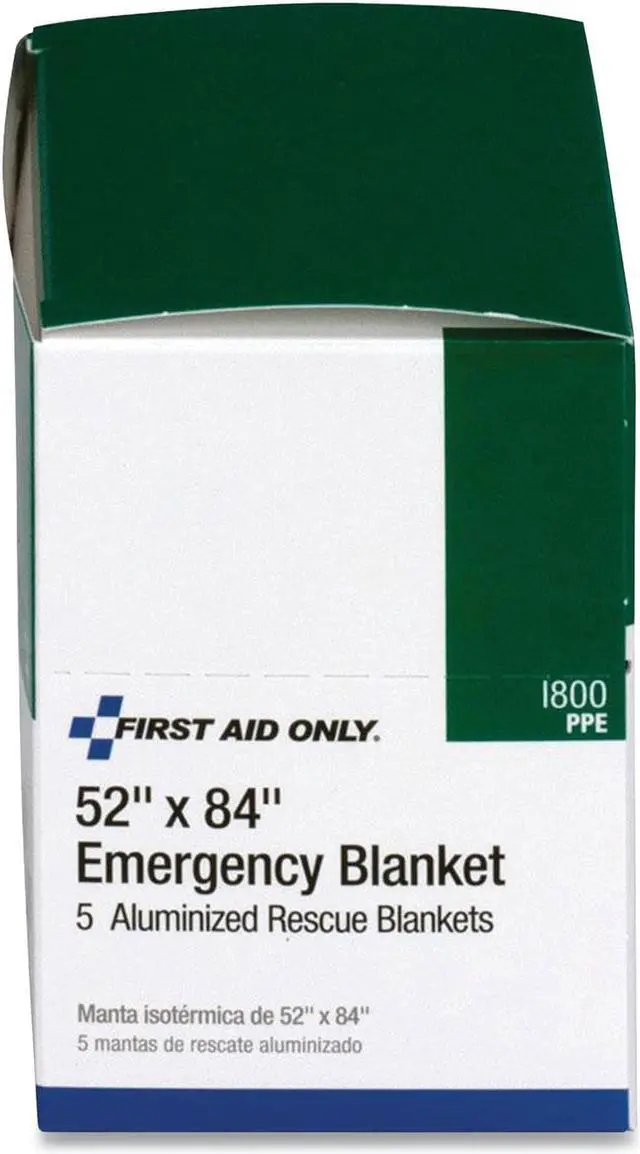 Alt view image 3 of 10 - Emergency Blanket - 52 x 84 Inch - 5 Per Dispenser Box