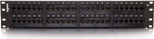 Alt view image 15 of 15 - C2G 37200 48-PORT CAT6 110-TYPE PATCH PANEL