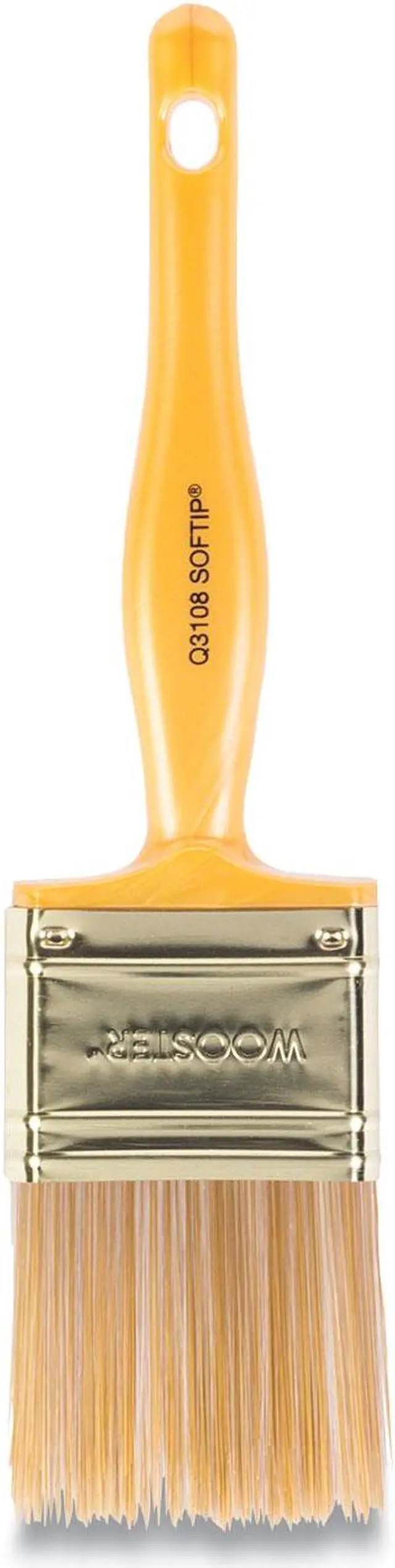 Alt view image 9 of 12 - Wooster Softip 2 In. Flat Sash Paint Brush Q3108-2