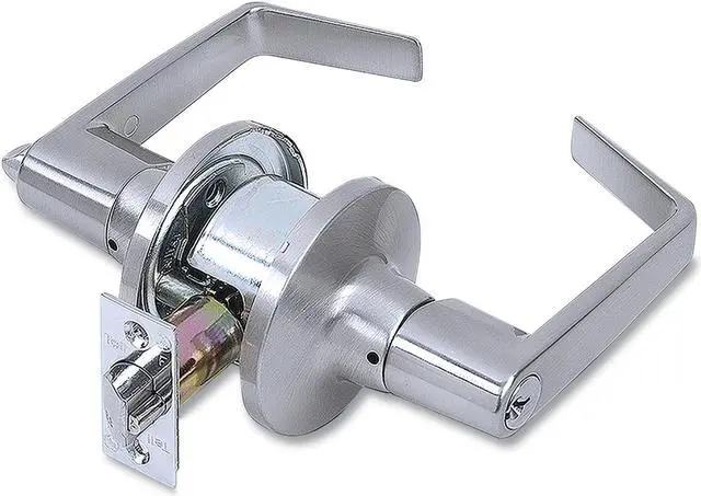 Alt view image 2 of 5 - Tell Manufacturing Tell Light Duty Commercial Entry Lever Lockset CL100200