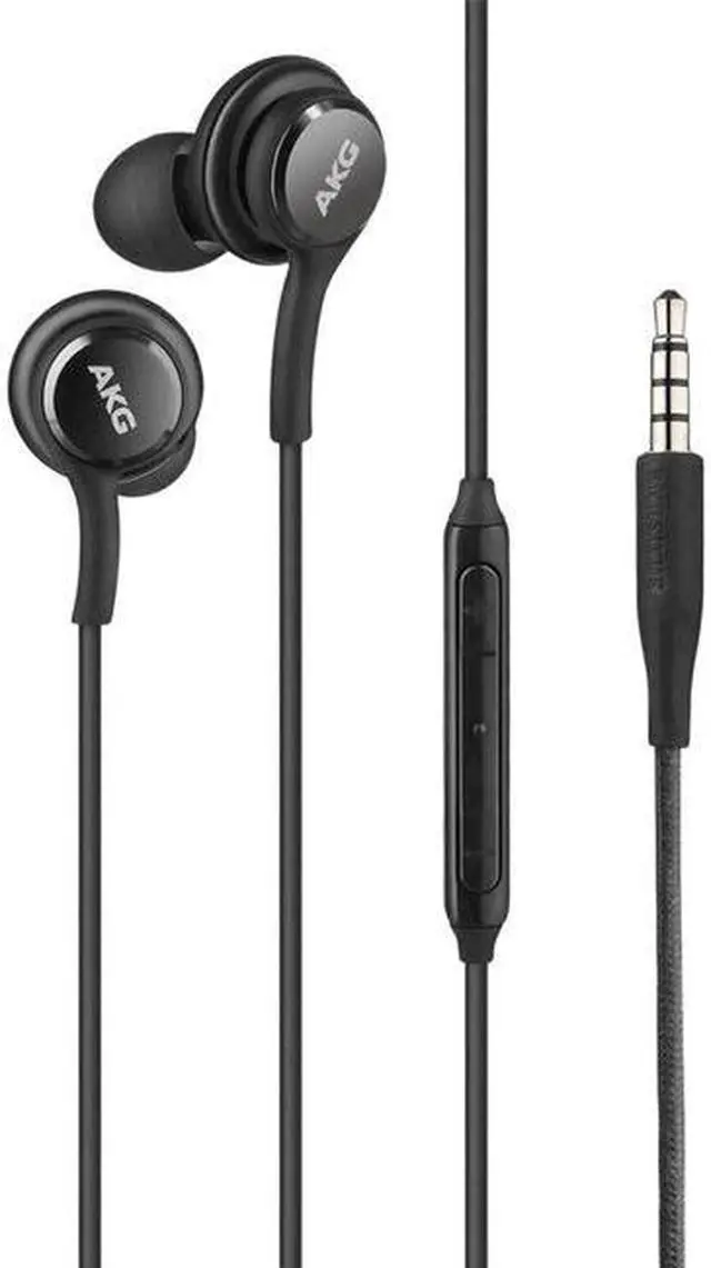 Main image of 4XEM 3.5mm AKG Earphones with Mic and Volume Control Black 4XSAMEARAKGB