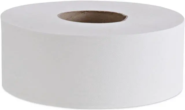 Alt view image 3 of 13 - Boardwalk 410323 Jumbo Roll Bathroom Tissue - 3.4 in. x 1000 ft.