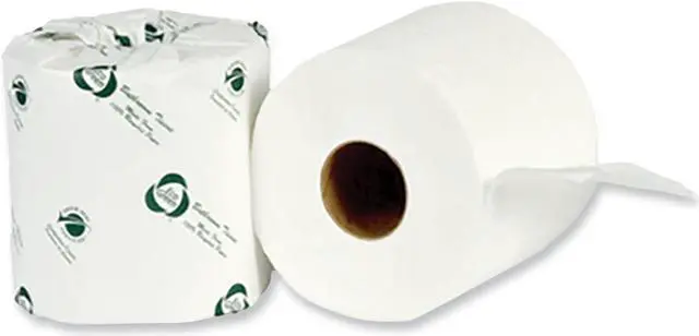 Main image of American Paper Recycled Two-Ply Toilet Paper 80 Rolls/Carton EB8542