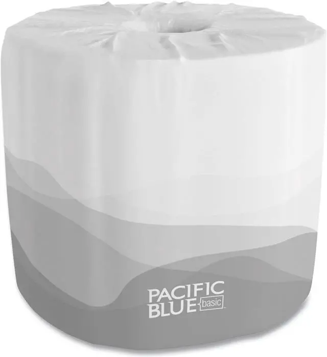 Alt view image 5 of 14 - envision One-Ply Bathroom Tissue, 1210 Sheets/Roll, 80 Rolls/Ctn