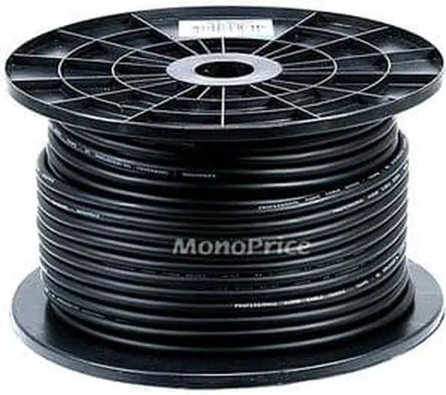 Alt view image 6 of 11 - Monoprice Professional Microphone Bulk 16AWG Cable Cord - 250 Feet - Black | 8.0mm With High-Purity, Oxygen Free Copper Conductors, Braided Copper Shield
