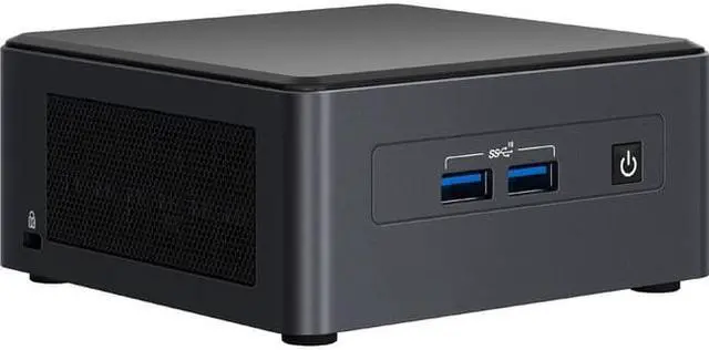 Alt view image 2 of 10 - Intel NUC 11 Pro NUC11TNHv7 Barebone System - Socket BGA-1449 - 1 x Processor Support - Intel Core i7 11th Gen i7-1185G7 Quad-core (4 Core)