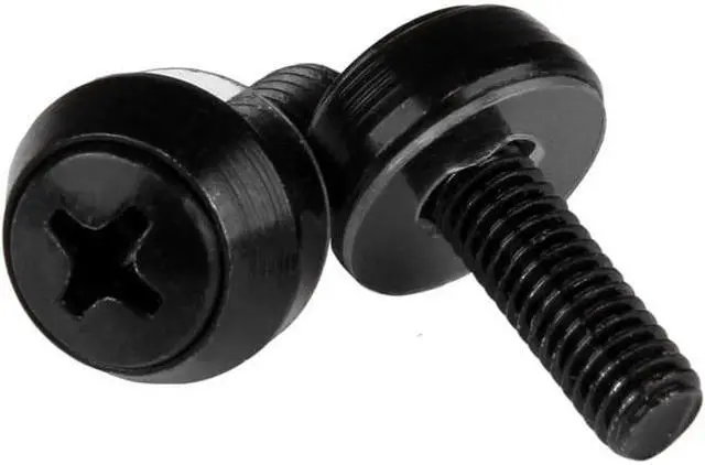 Main image of STARTECH.COM CABSCREWSB 50Pkg M5 x 12mm Mntng Screws