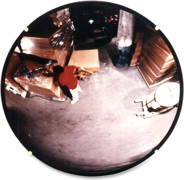 Alt view image 7 of 8 - See All 160 degree Convex Security Mirror 26" dia. N26