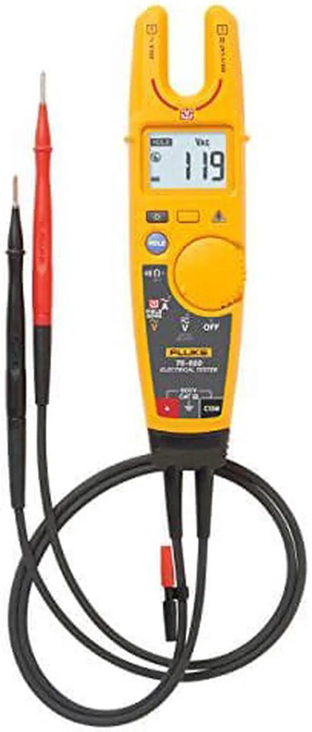 Alt view image 6 of 9 - Fluke - T6-600 - T6-600 - Handheld Digital Multimeter, AC Current, AC/DC Voltage, Continuity, Resistance, 3.5, True RMS,